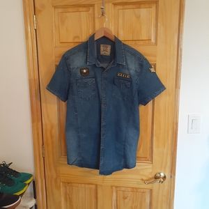 Men's denim shirt